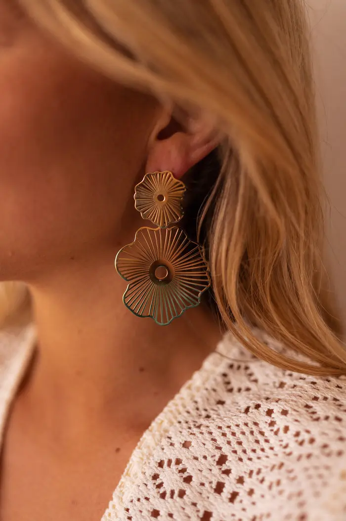 Golden Alfie Earrings