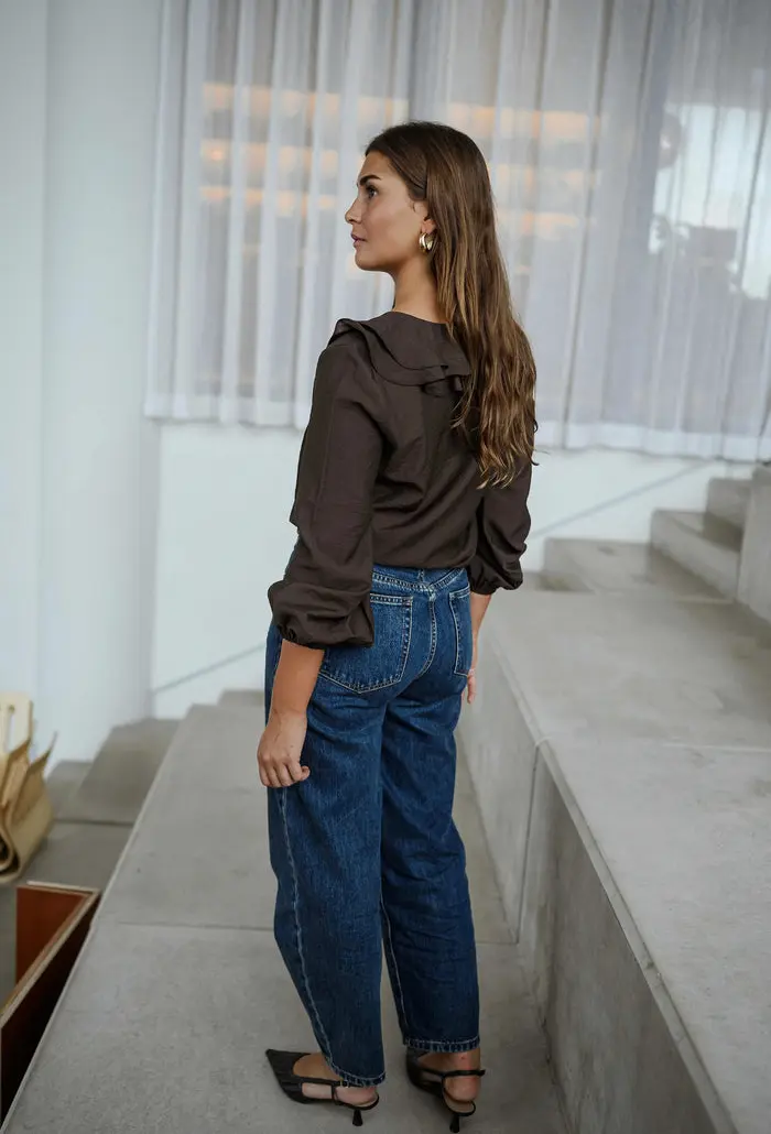 Chocolate Roxane Blouse