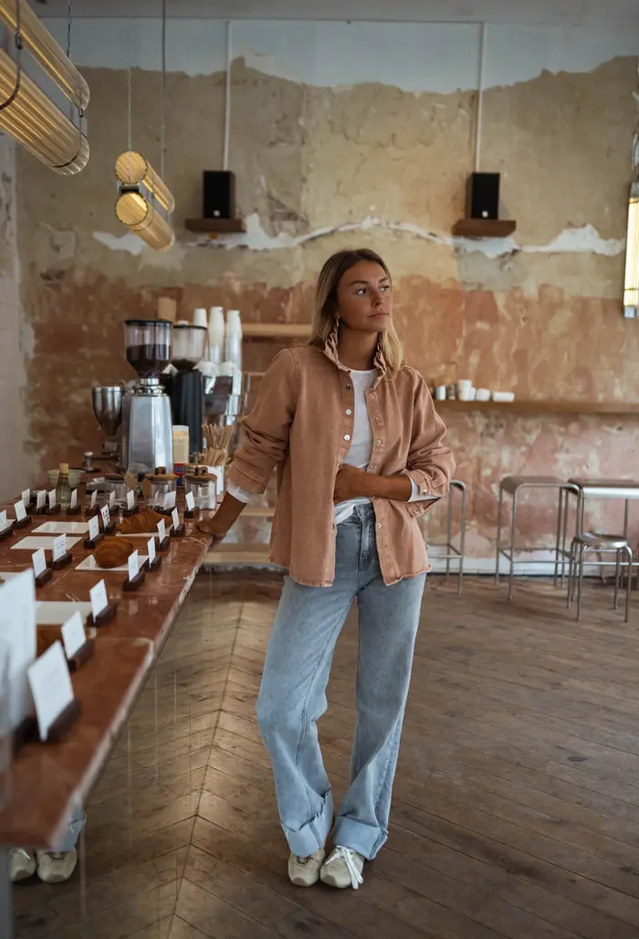 Camel Gabin Overshirt