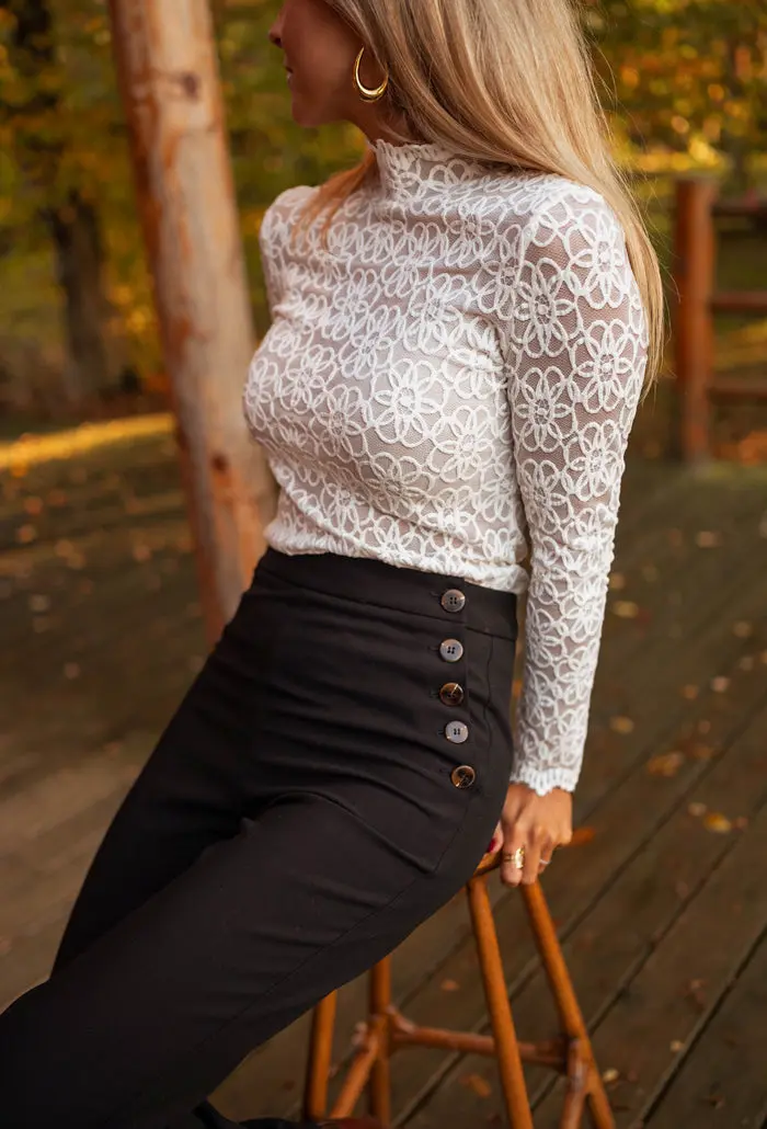 Ecru Eliot Blouse