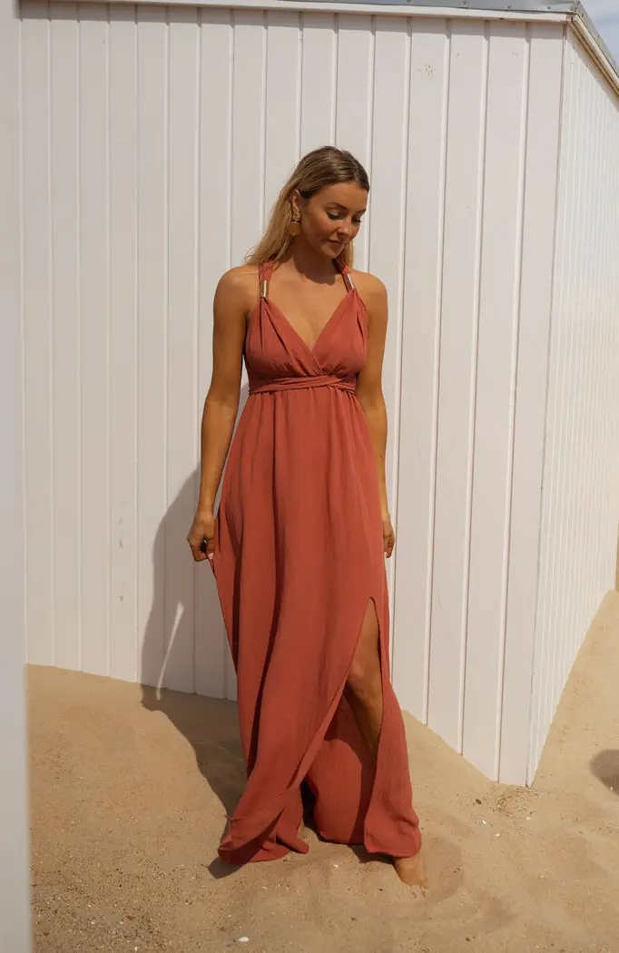 Terracotta Yse Dress
