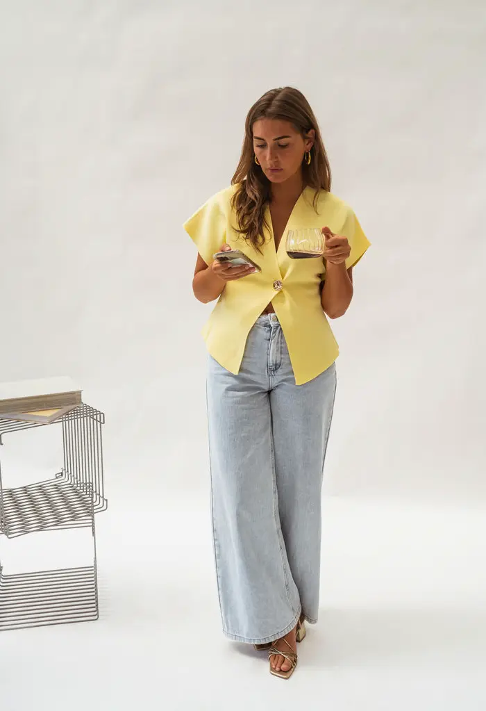 Yellow Laurine Blouse