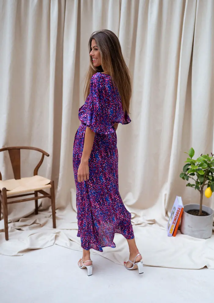 Pink and Blue Ariana Dress