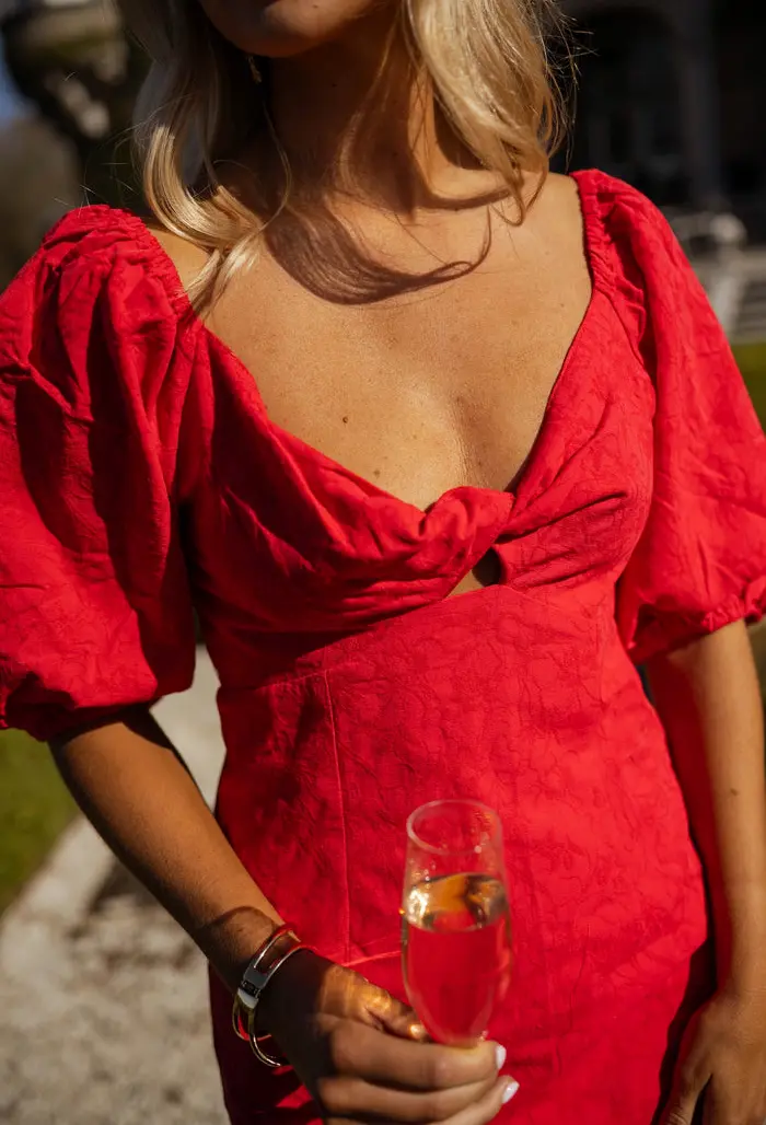 Red Mia Dress