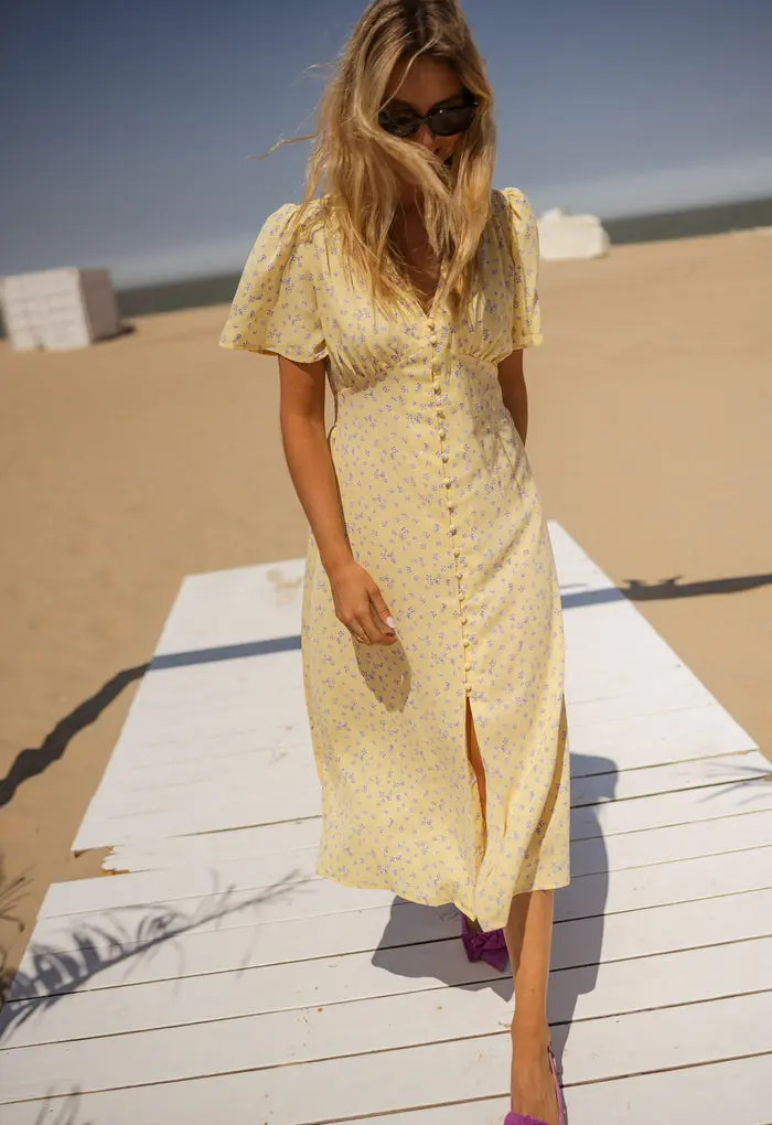 Yellow Sutton Dress