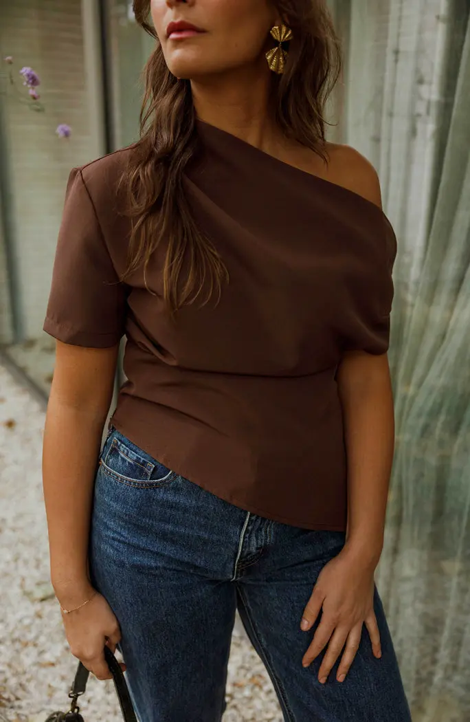Chocolate Maria Blouse