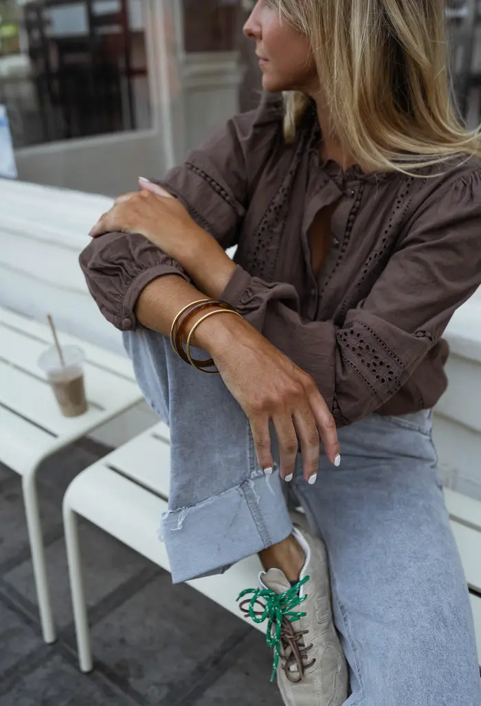 Brown and Golden Laria Bracelets