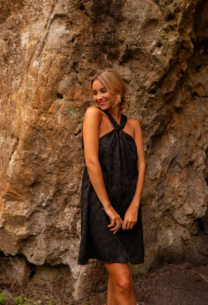 Black Oprah Dress