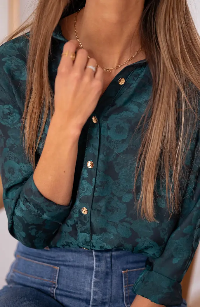 Green and Blue Paula Shirt