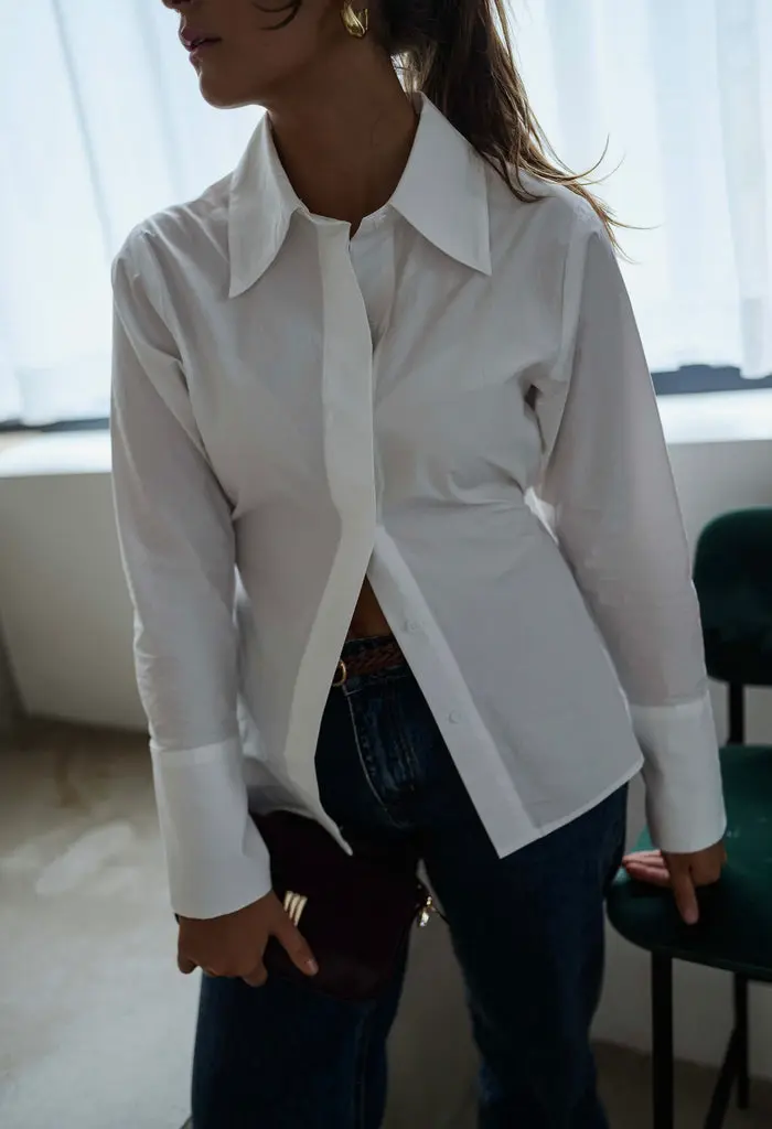 White Evolene Shirt