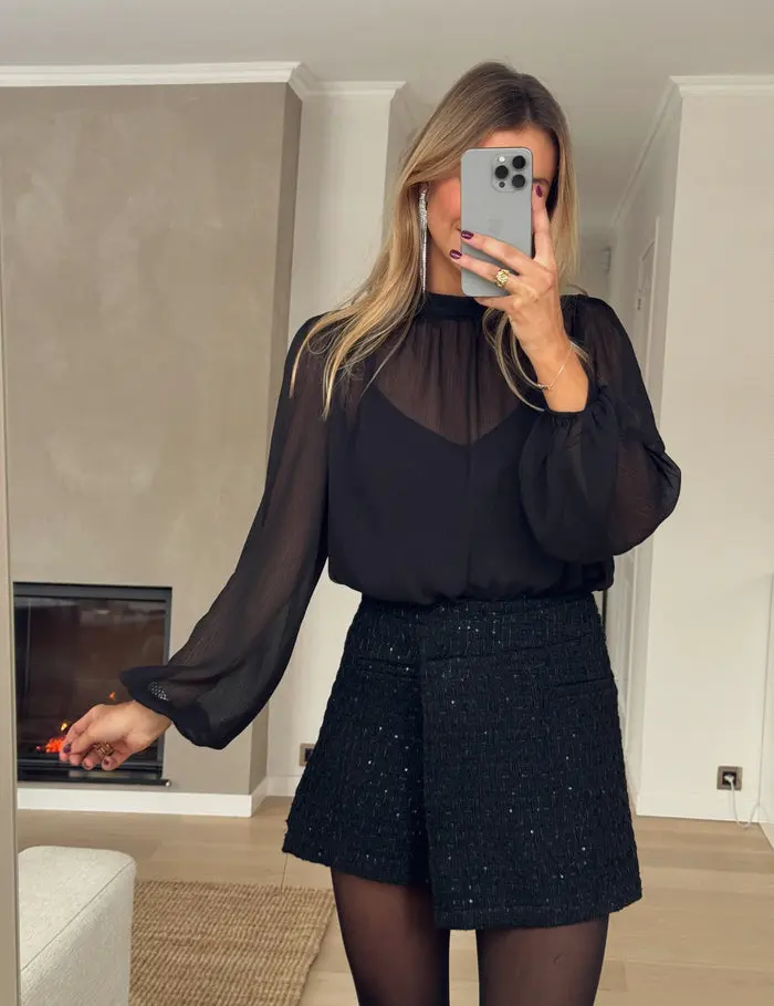 Black Idea Blouse