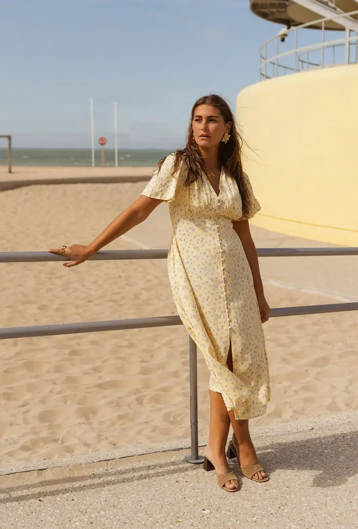 Yellow Sutton Dress