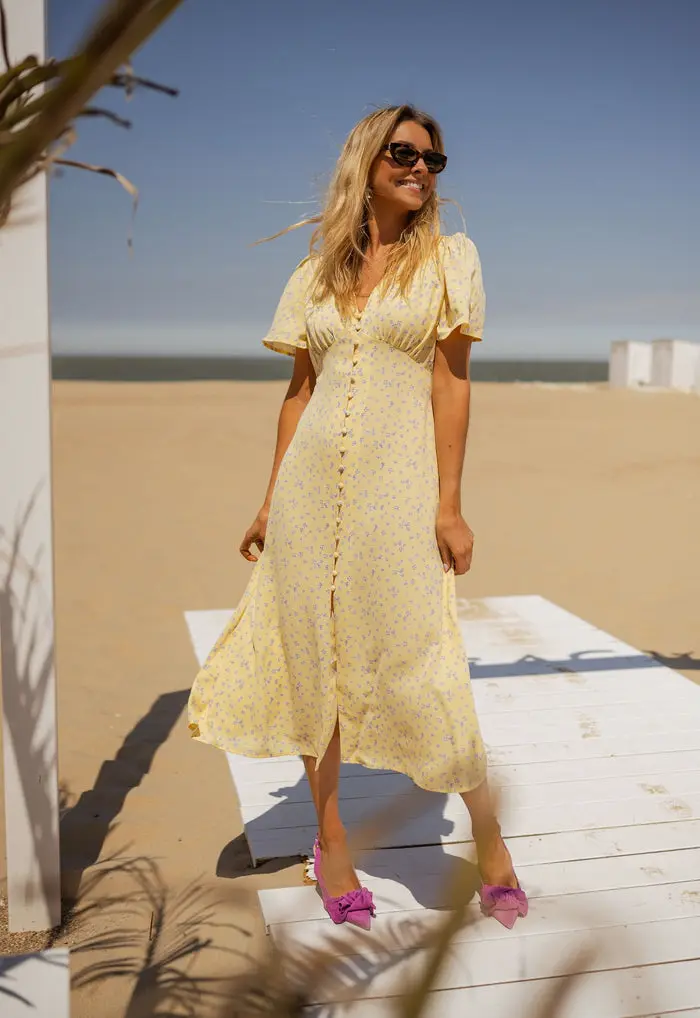 Yellow Sutton Dress
