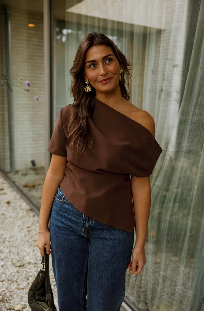 Chocolate Maria Blouse