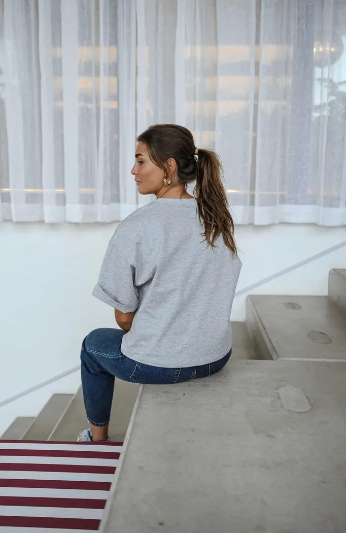 Grey Flo T-shirt