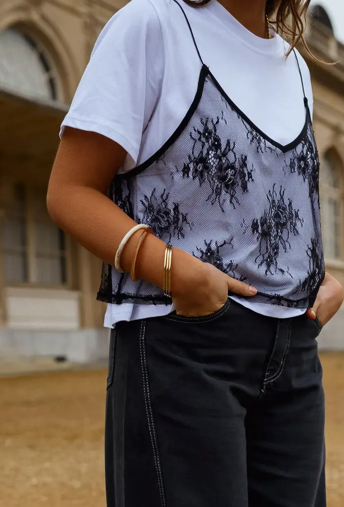 Beige and Brown Kaly Bracelet