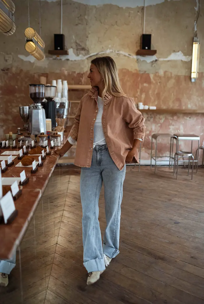 Camel Gabin Overshirt