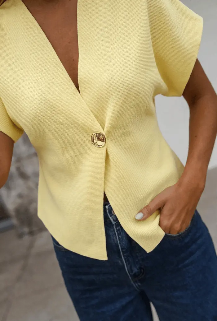 Yellow Laurine Blouse