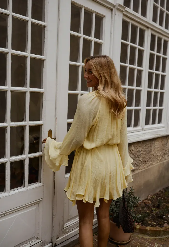 Yellow Zora Dress