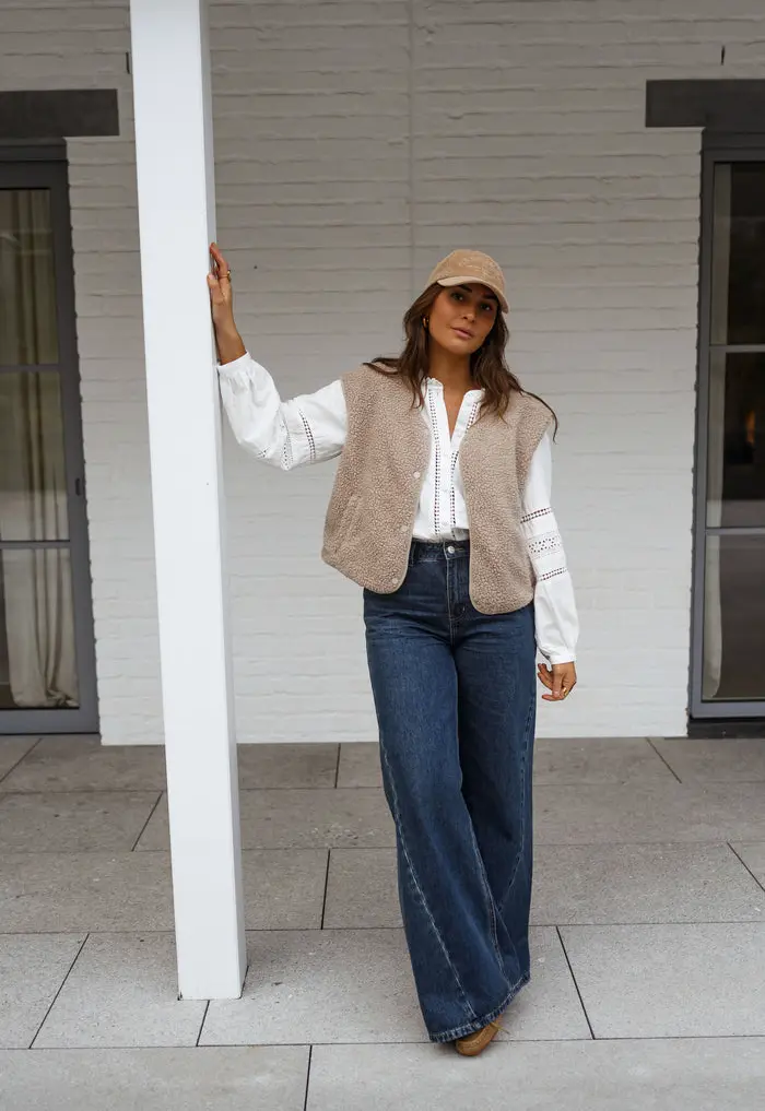 White Grain Blouse