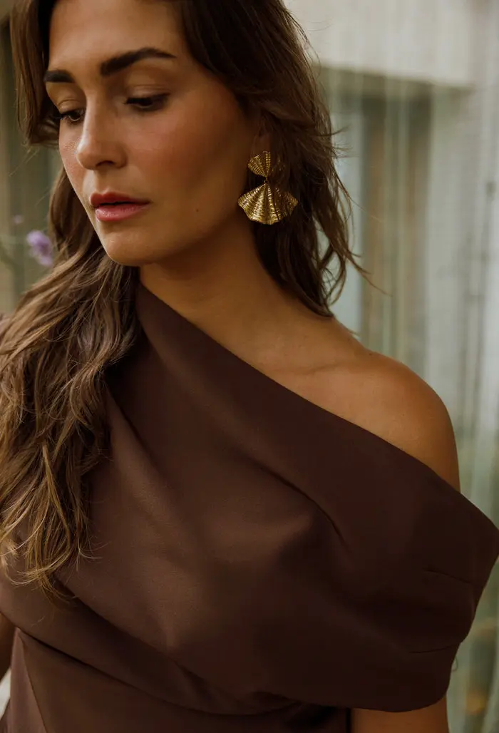 Chocolate Maria Blouse
