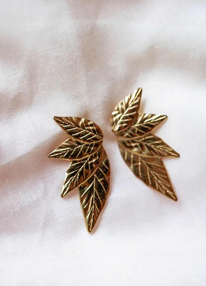 Golden Nico Earrings