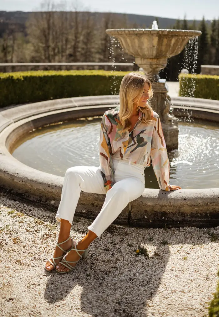 Patterned Babou Shirt