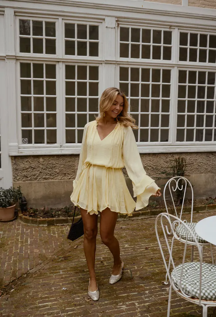Yellow Zora Dress