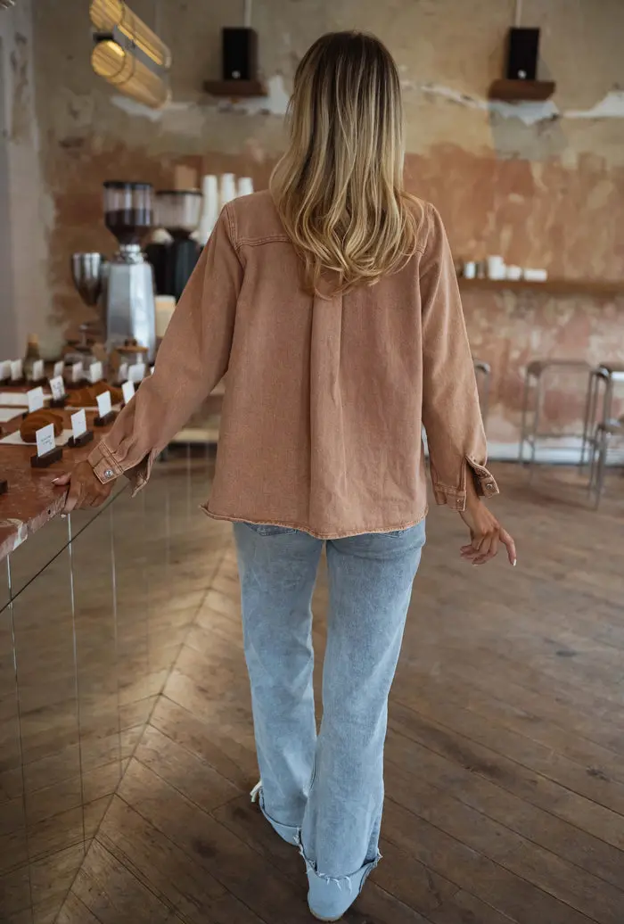 Camel Gabin Overshirt