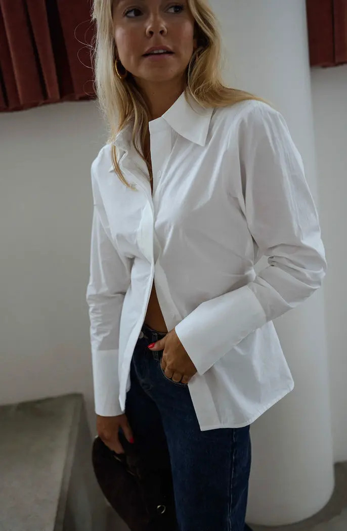 White Evolene Shirt