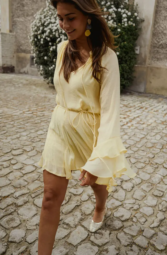 Yellow Zora Dress
