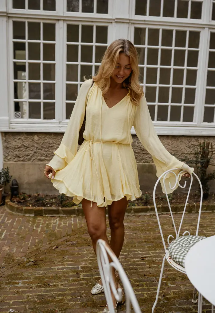 Yellow Zora Dress