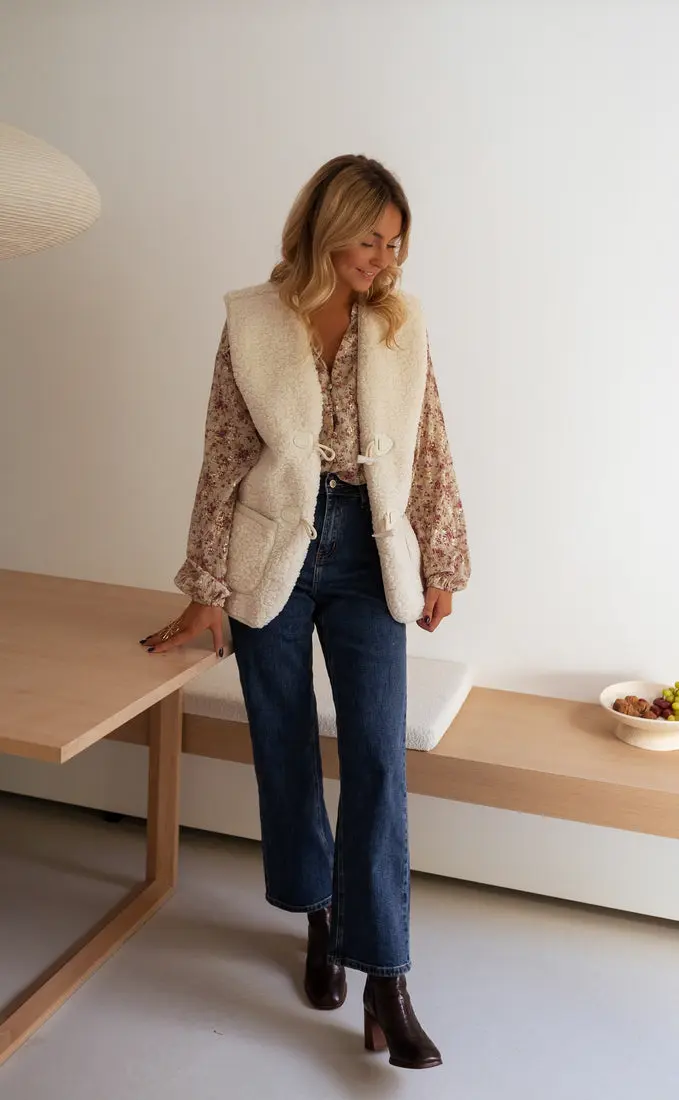 Beige Lane Blouse