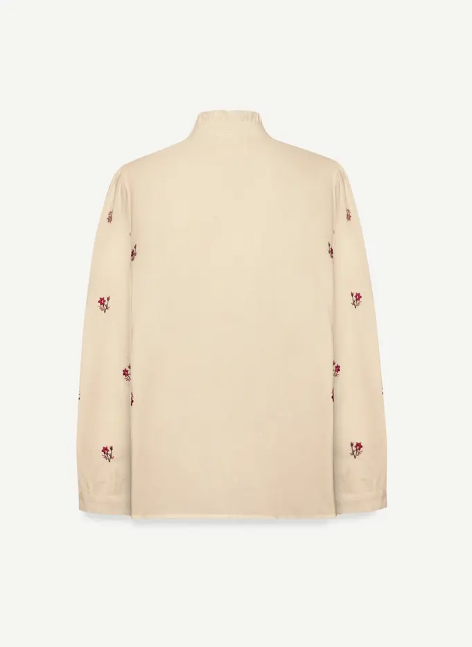 Ecru Floral Solena Shirt