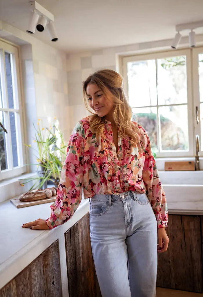 Floral Elvina Blouse
