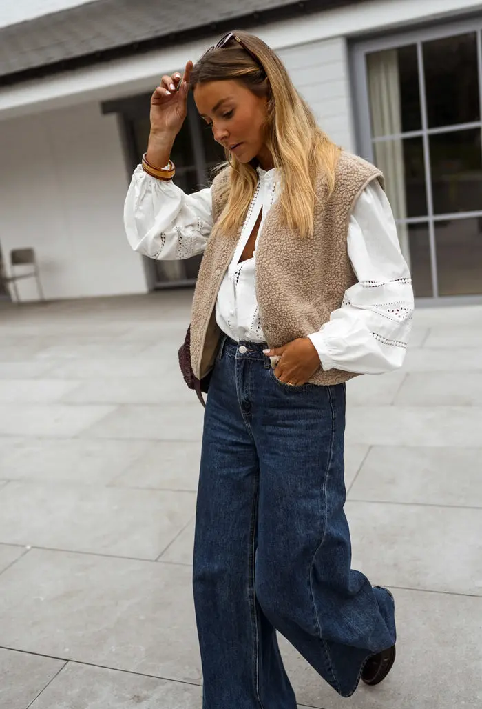 White Grain Blouse