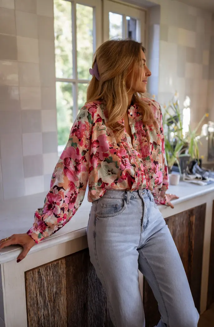 Floral Elvina Blouse
