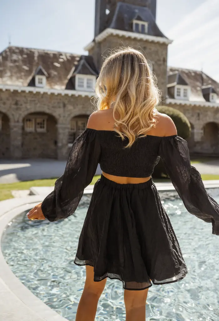 Black Cassandra Dress