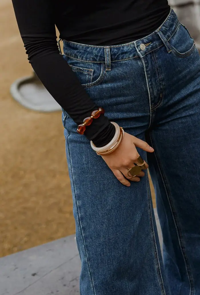 Beige and Brown Kaly Bracelet