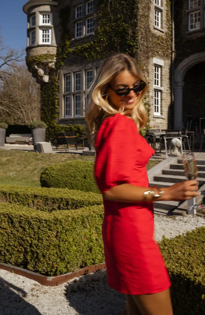 Red Mia Dress