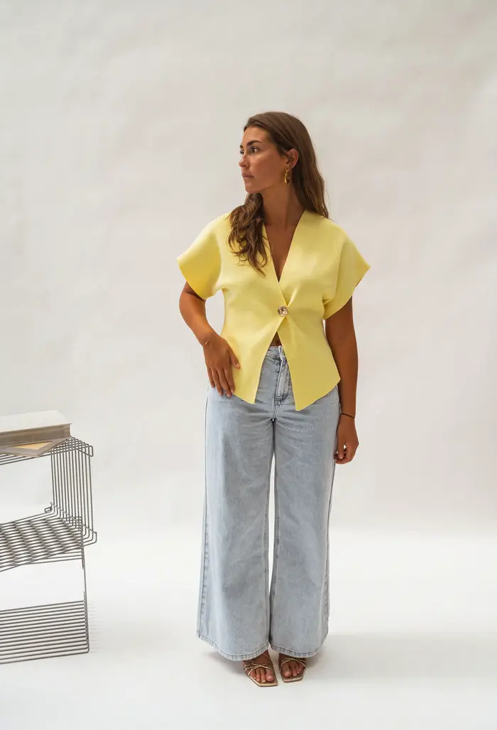 Yellow Laurine Blouse
