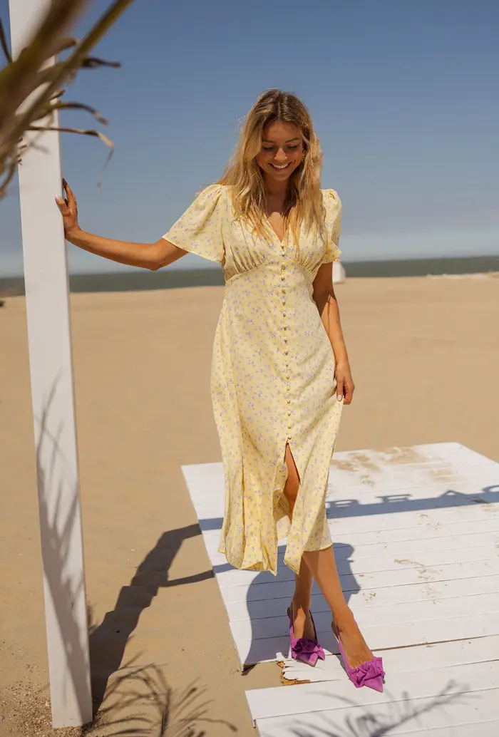 Yellow Sutton Dress
