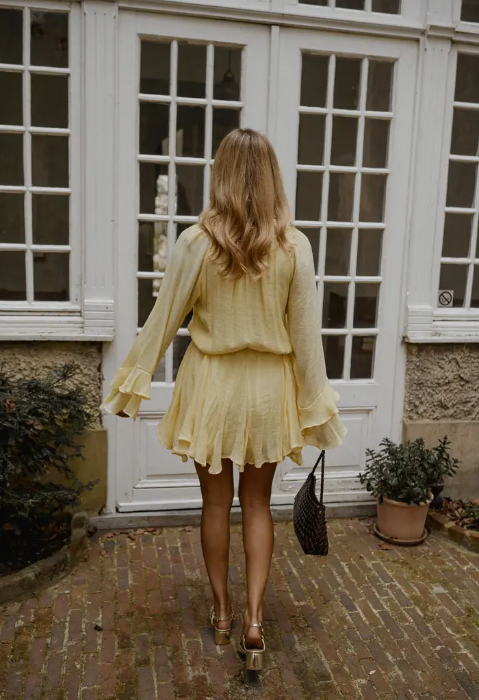 Yellow Zora Dress
