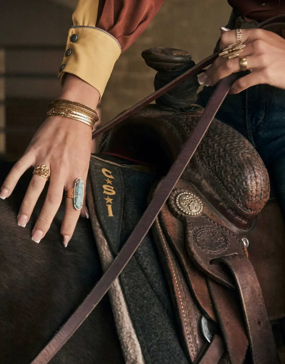 Keziah Etch Cuff Bracelet