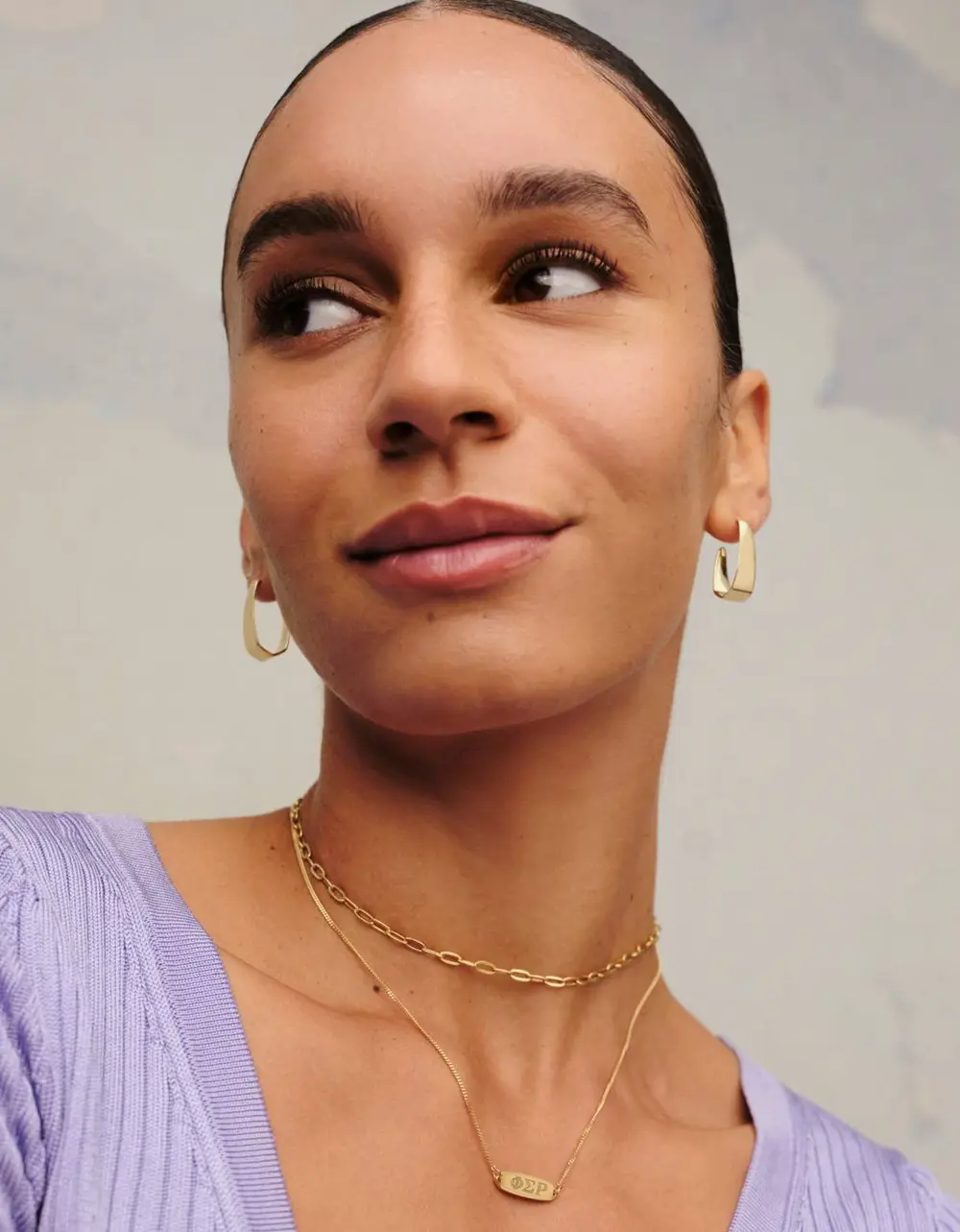 Phi Sigma Rho Pendant Necklace in 18k Gold Vermeil