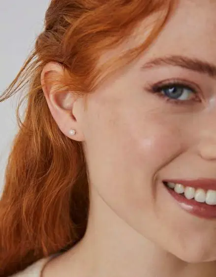 Michelle Pearl Stud Earrings