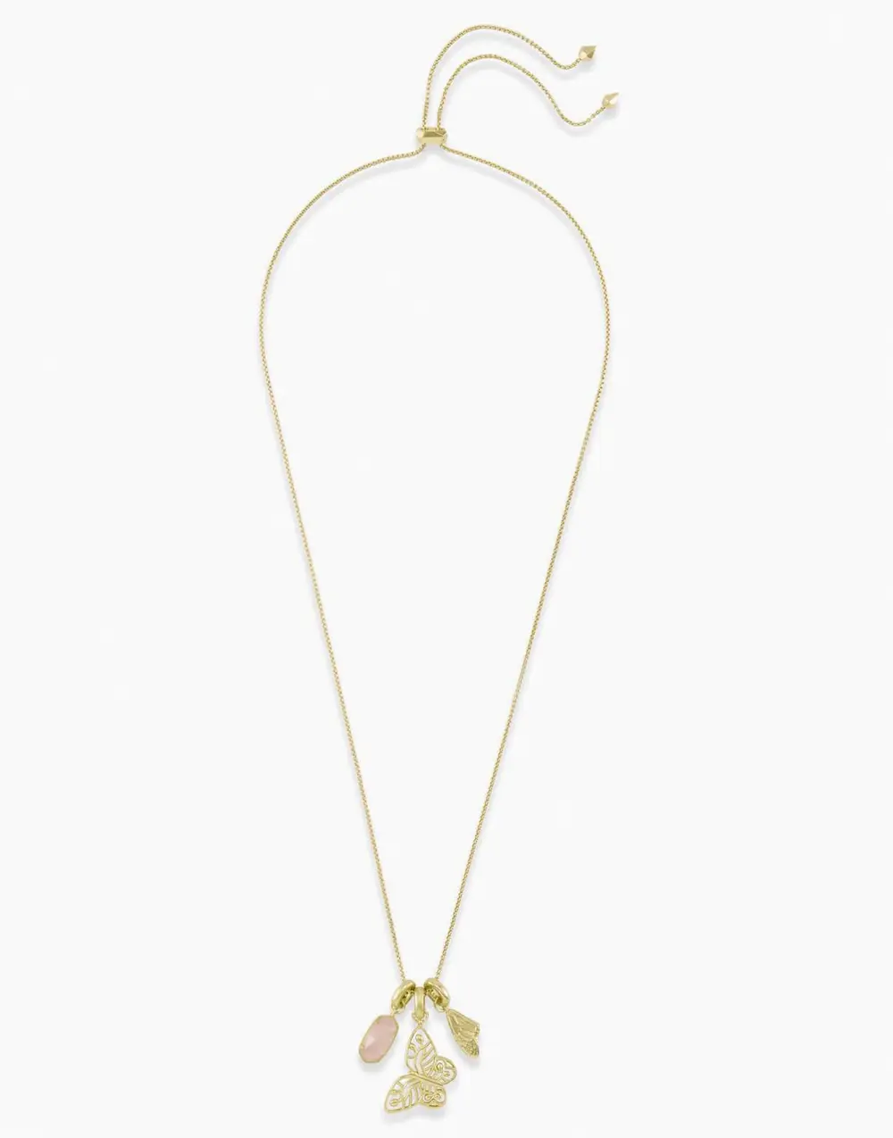 Metastatic Breast Cancer Charm Necklace Set