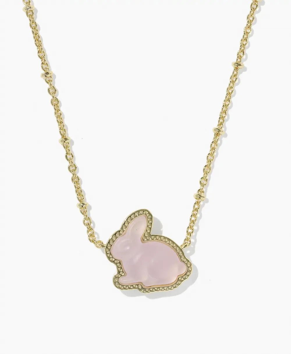 Bunny Short Pendant Necklace