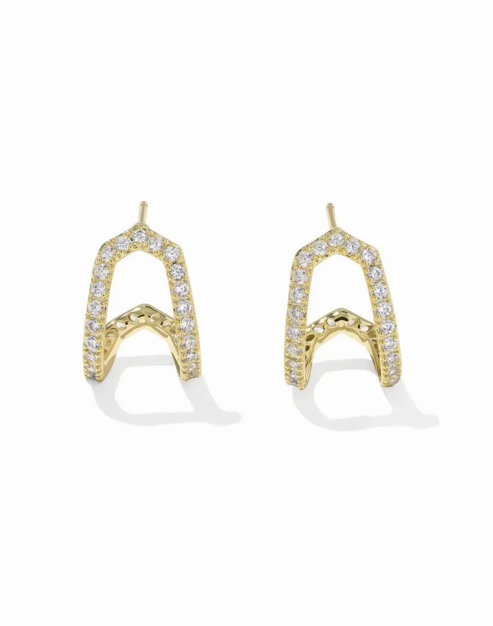 Daphne PaveHuggieEarrings