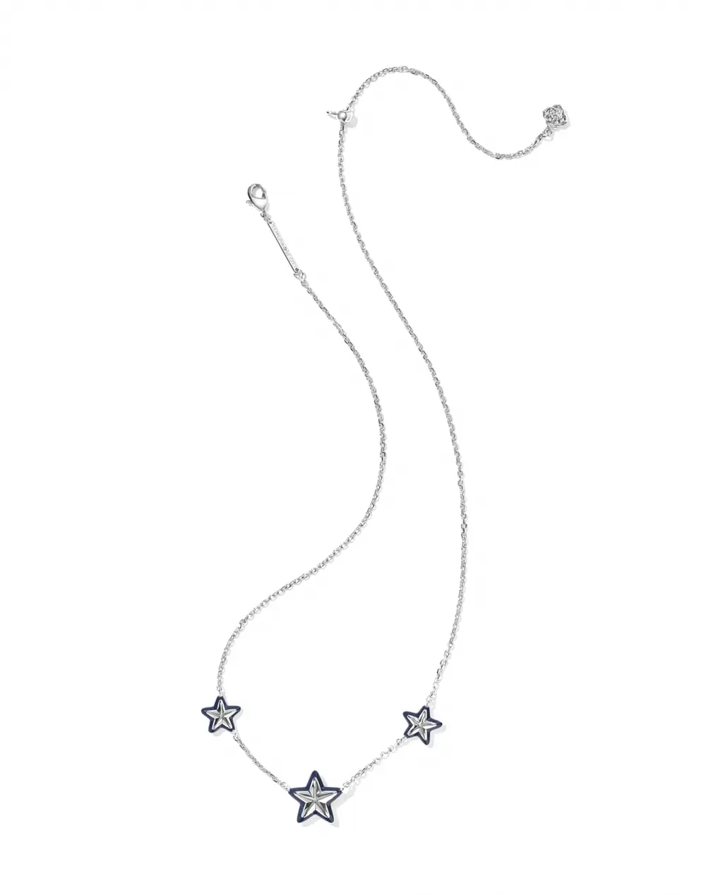 Cassidy Enamel Frame Strand Necklace